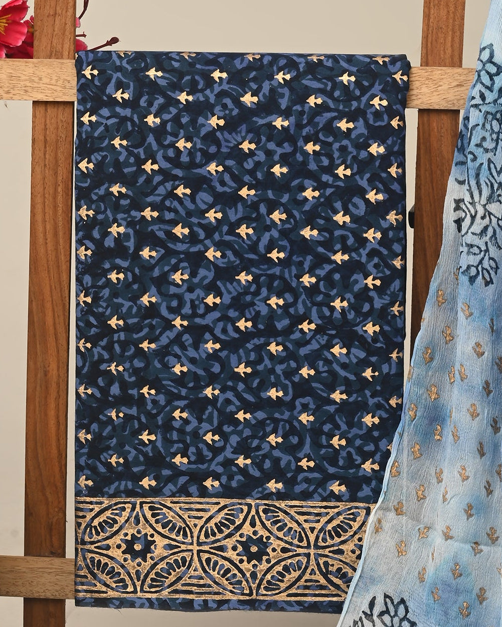 CHIFFON DUPATTA COTTON SUIT