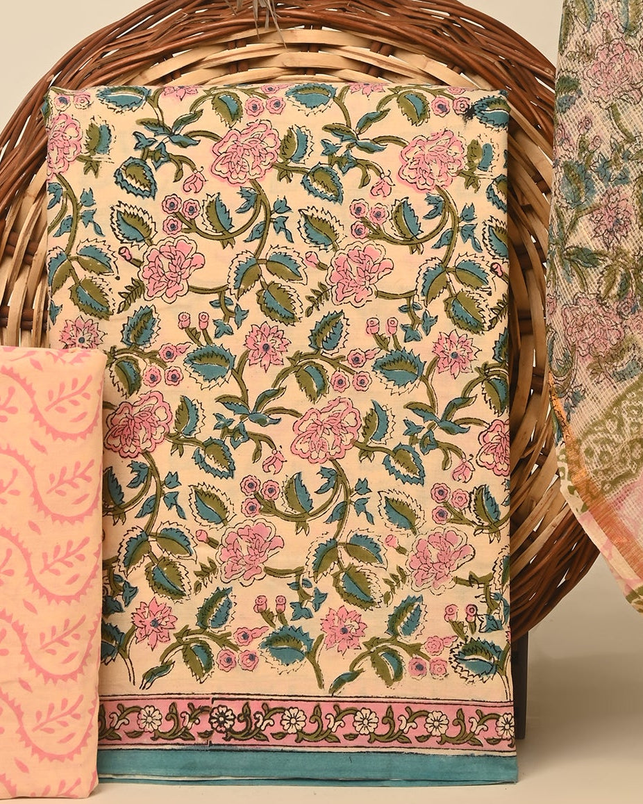 KOTA DORIYA DUPATTA COTTON SUIT