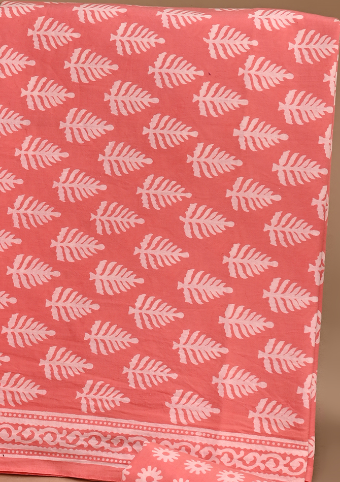 CHIFFON DUPATTA COTTON SUIT