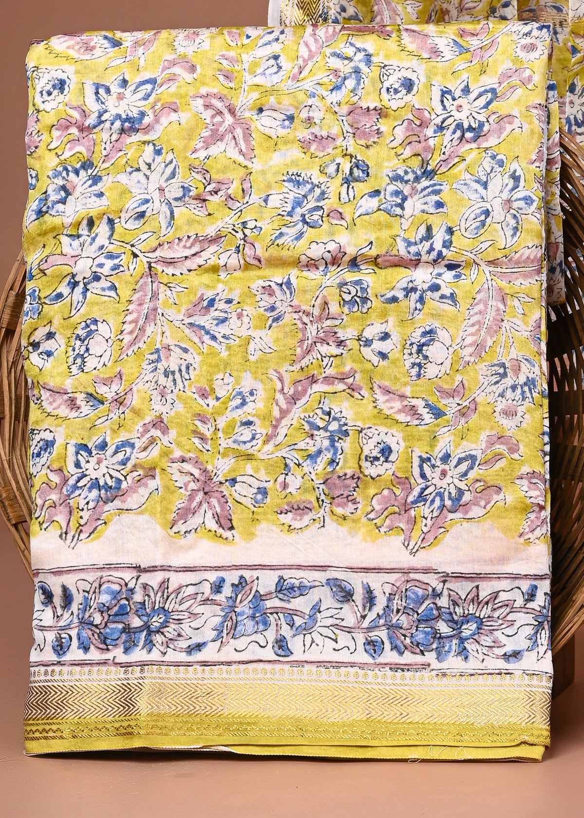 Maheshwari Silk Suit Set