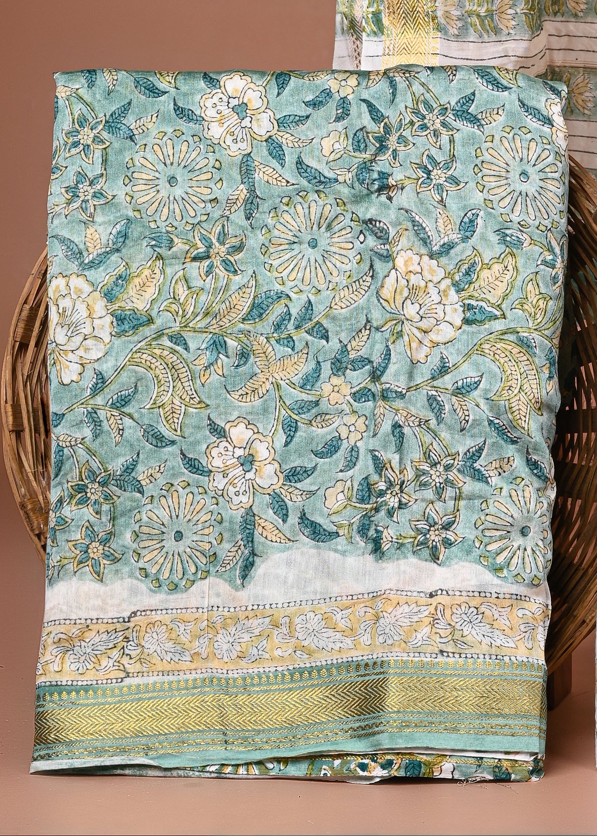 Maheshwari Silk Suit Set