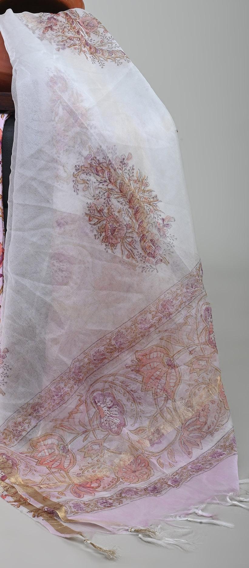 ORGANZA DUPATTA COTTON SUIT