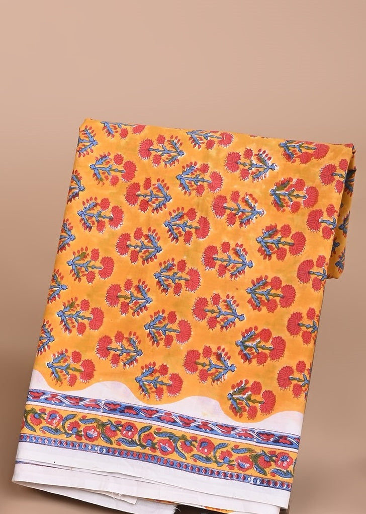 CHIFFON DUPATTA COTTON SUIT