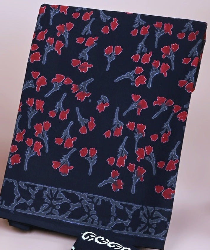 CHIFFON DUPATTA COTTON SUIT