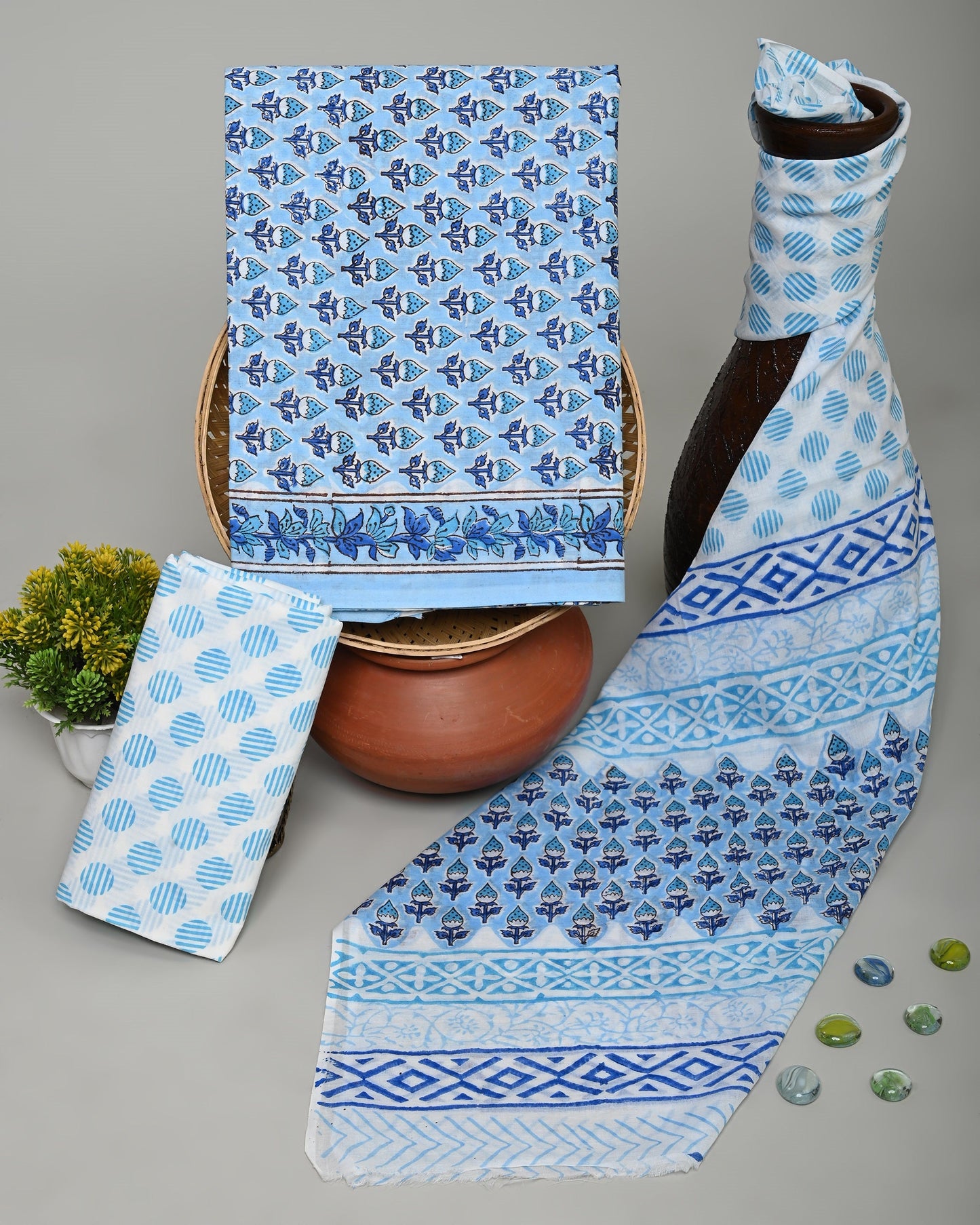 COTTON DUPATTA COTTON SUIT
