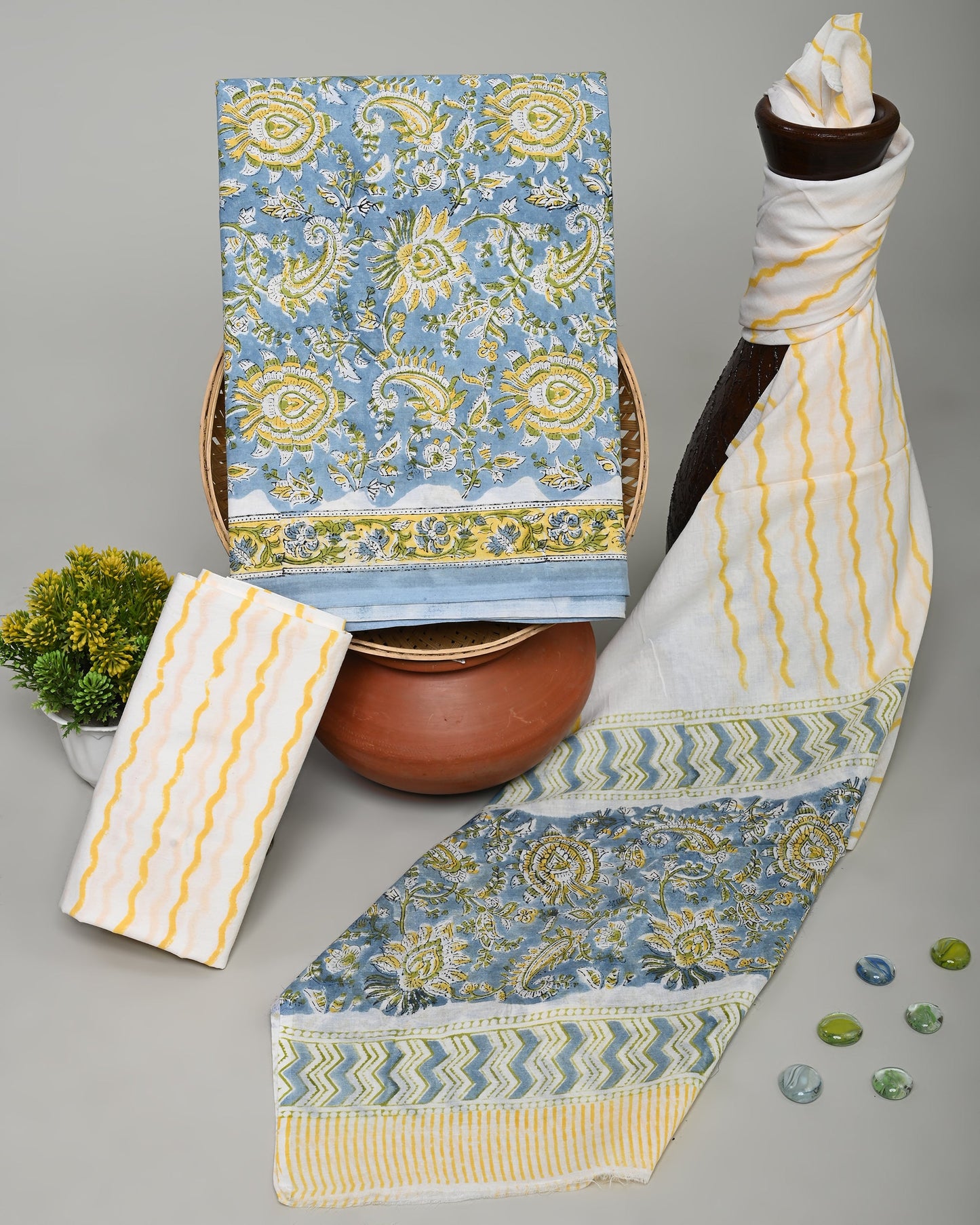 COTTON DUPATTA COTTON SUIT