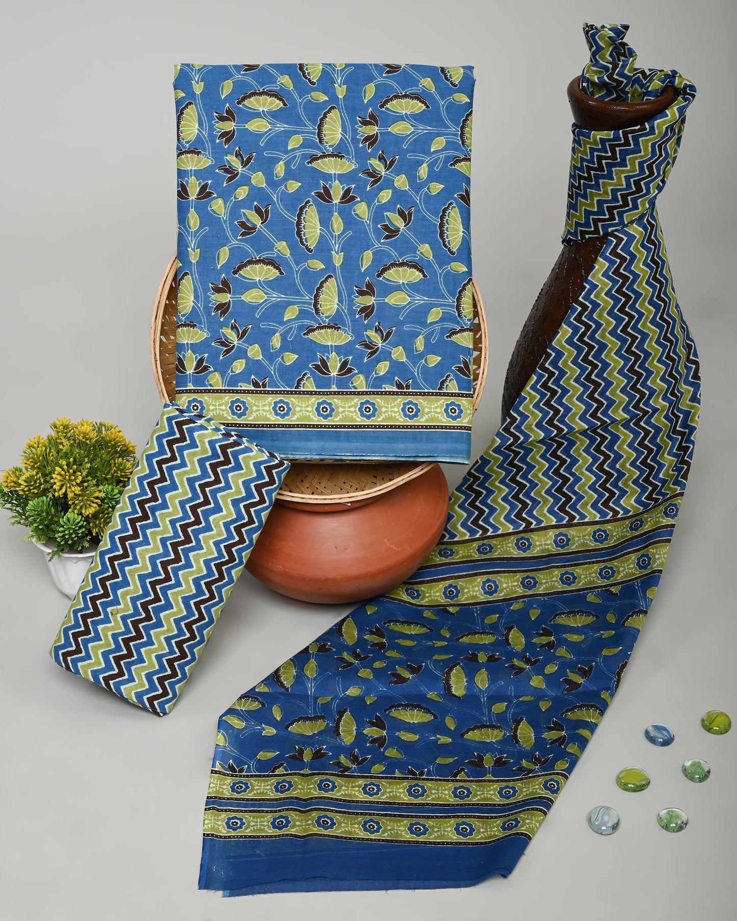 COTTON DUPATTA COTTON SUIT