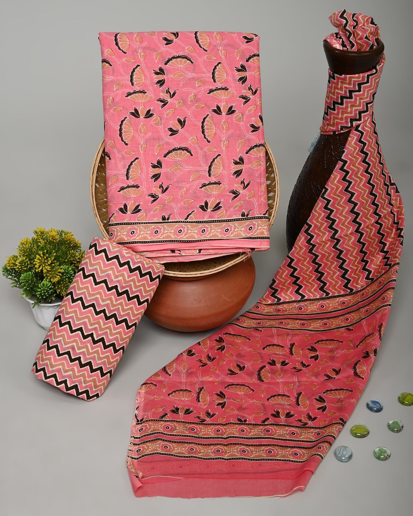 COTTON DUPATTA COTTON SUIT