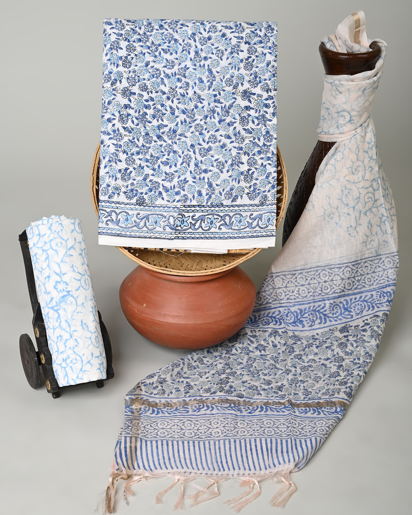 CHANDERI COTTON DUPATTA