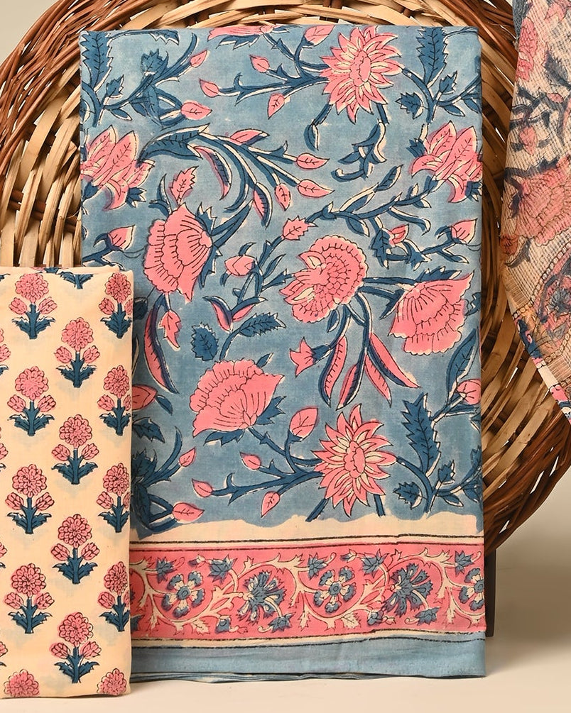 KOTA DORIYA DUPATTA COTTON SUIT