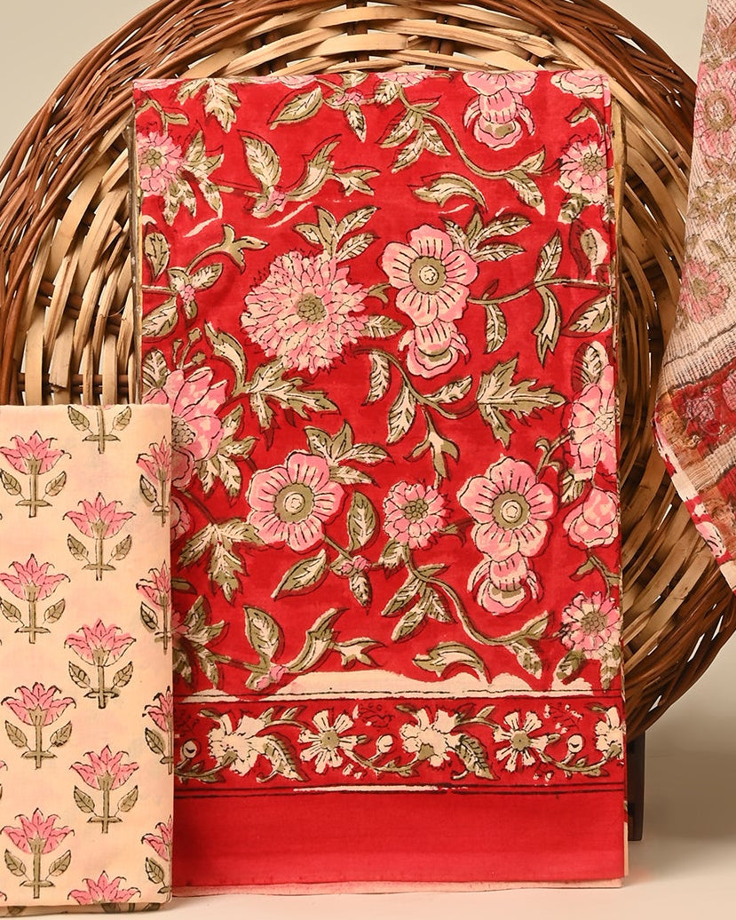 KOTA DORIYA DUPATTA COTTON SUIT