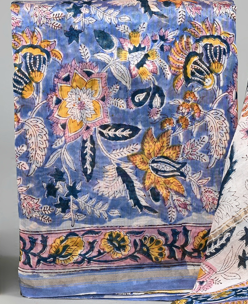 Chanderi Silk Suit Set