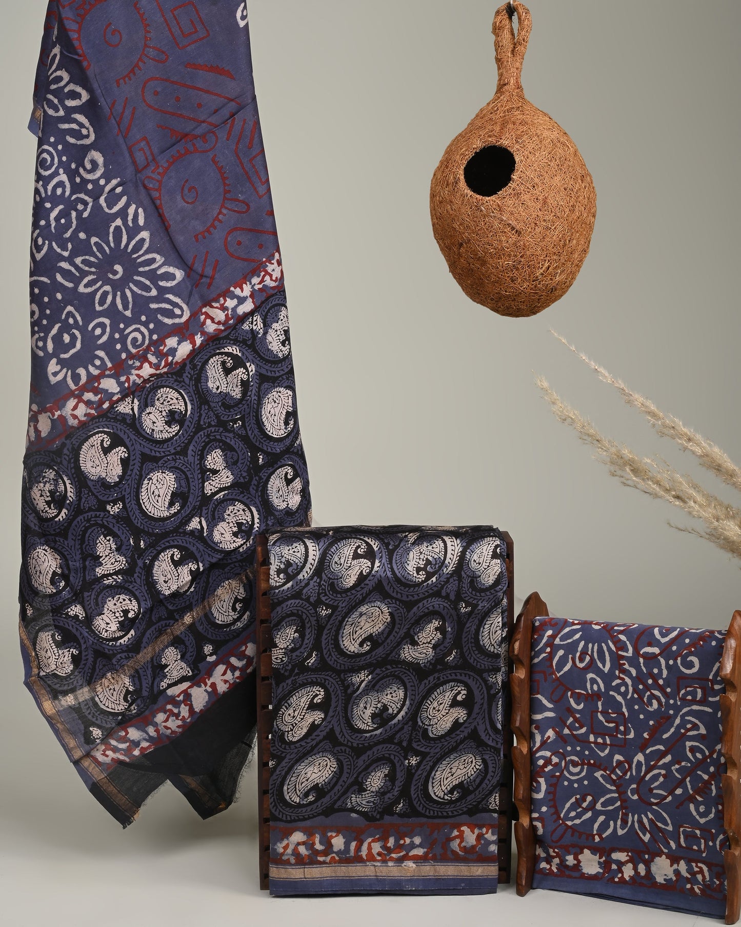 Chanderi Silk Suit Set