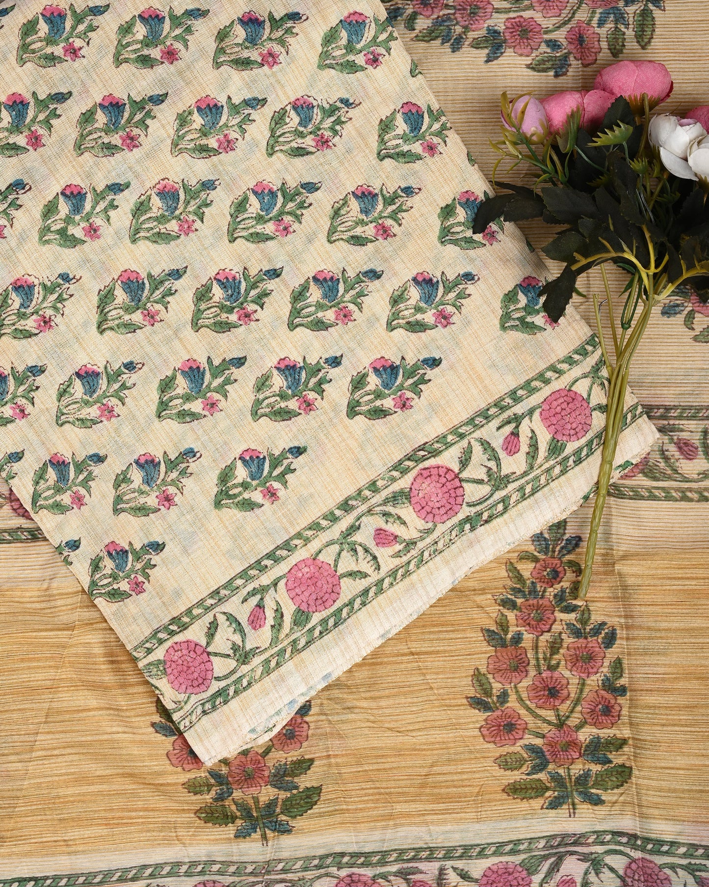Khadi Cotton Suit (TOP & DUPATTA SET)