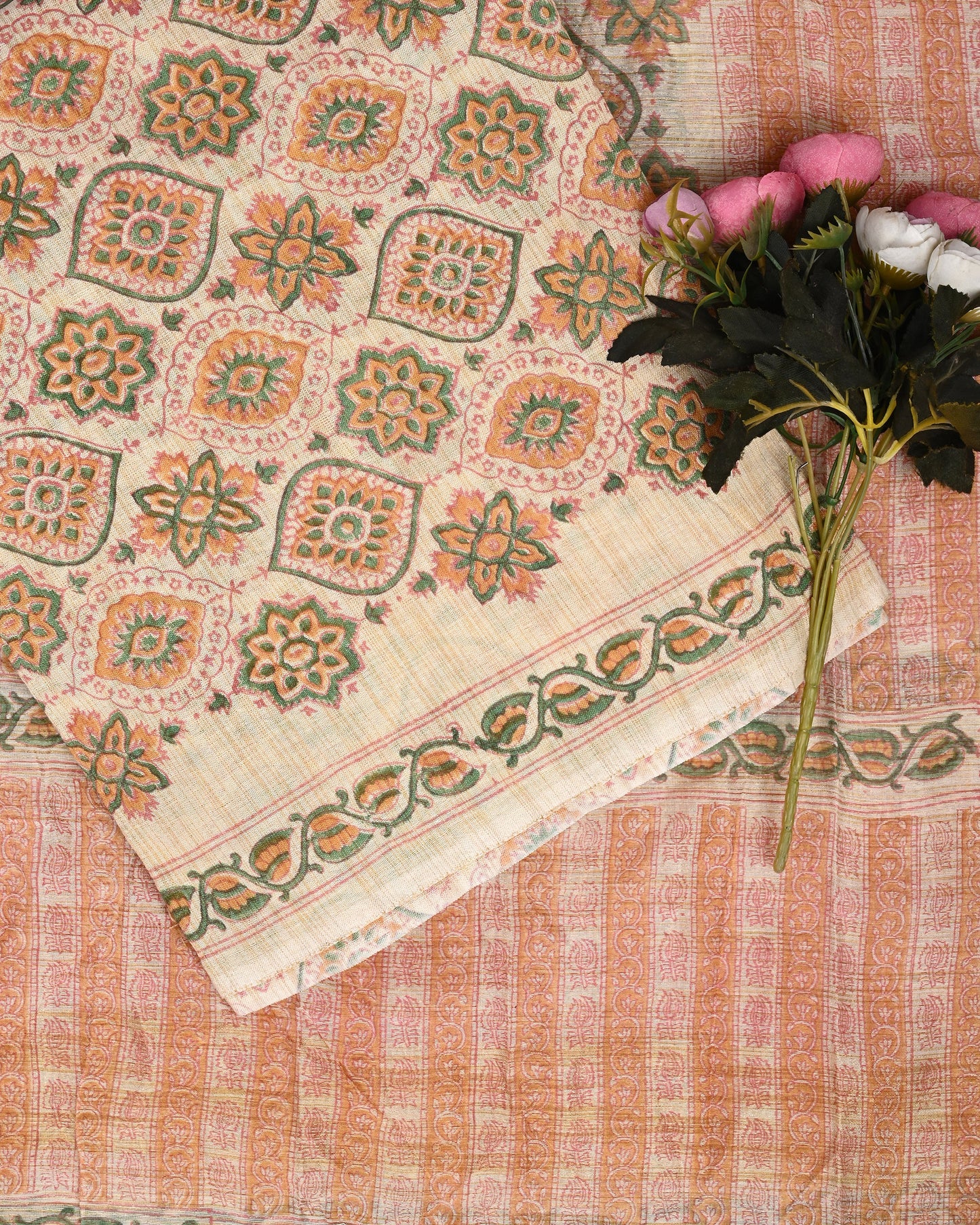 Khadi Cotton Suit (TOP & DUPATTA SET)