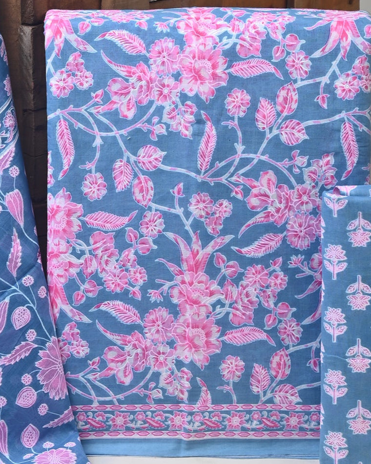 COTTON DUPATTA COTTON SUIT