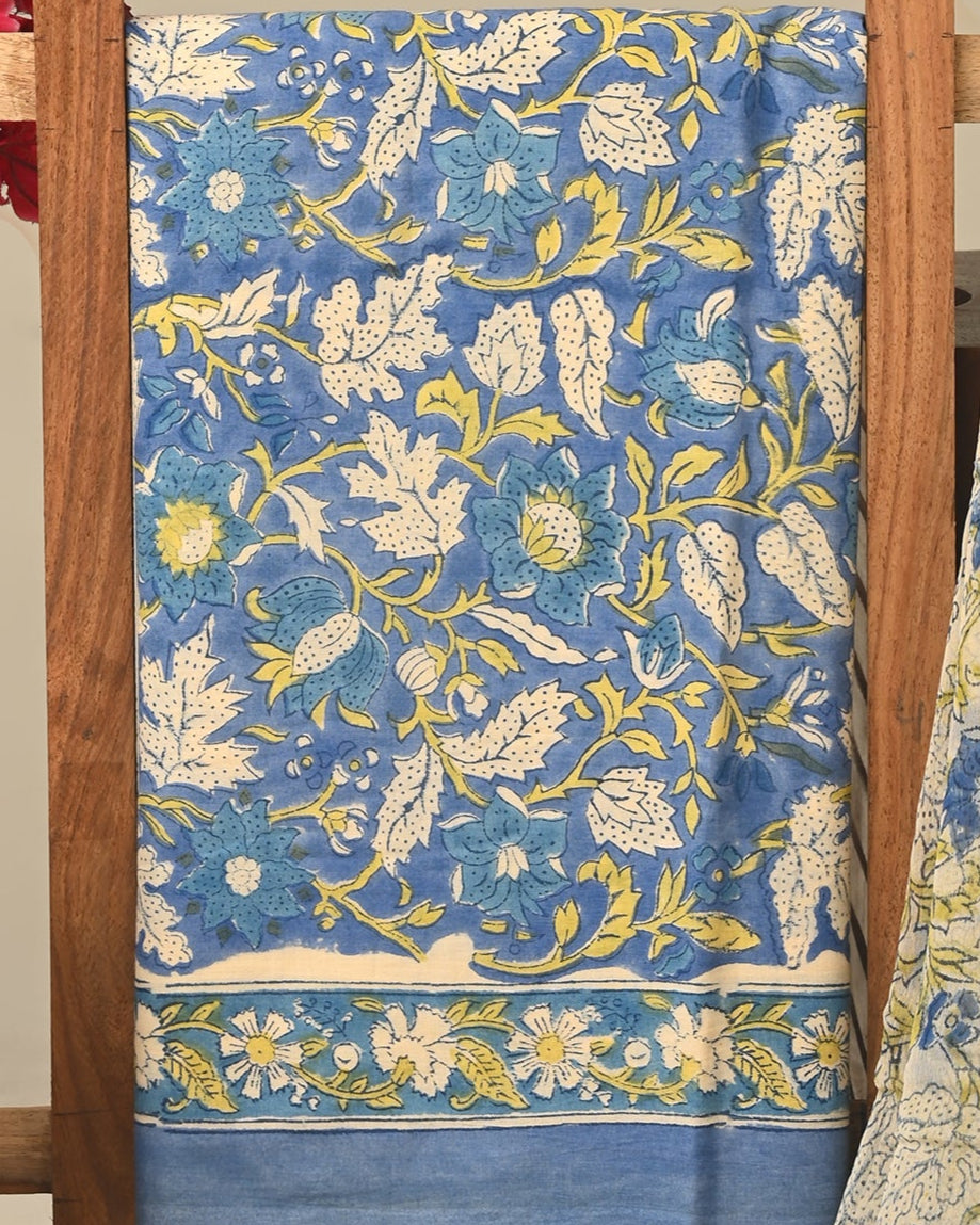 CHIFFON DUPATTA COTTON SUIT
