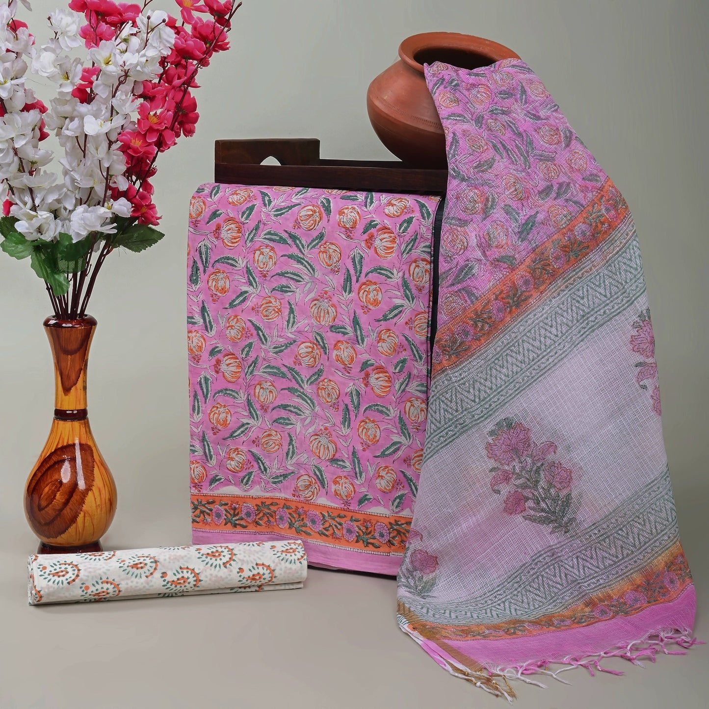 KOTA DORIYA DUPATTA COTTON SUIT