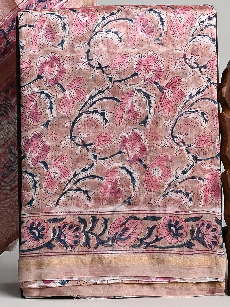 Chanderi Silk Suit Set