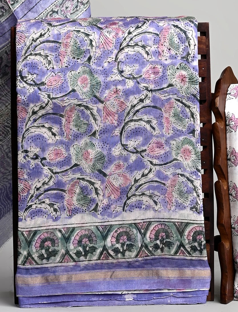 Chanderi Silk Suit Set