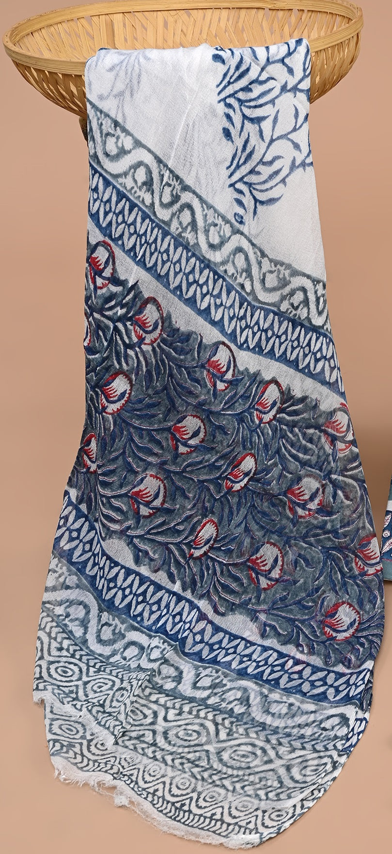 CHIFFON DUPATTA COTTON SUIT