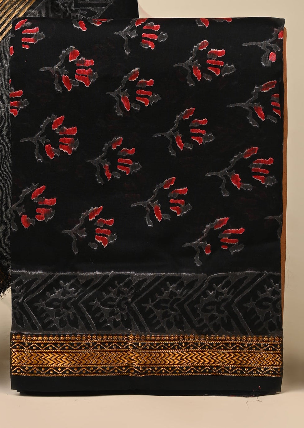Maheshwari Silk Suit Set