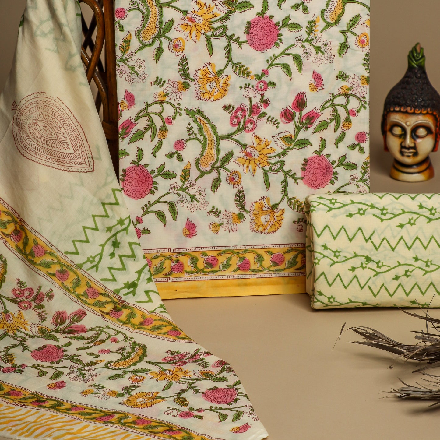 COTTON DUPATTA COTTON SUIT