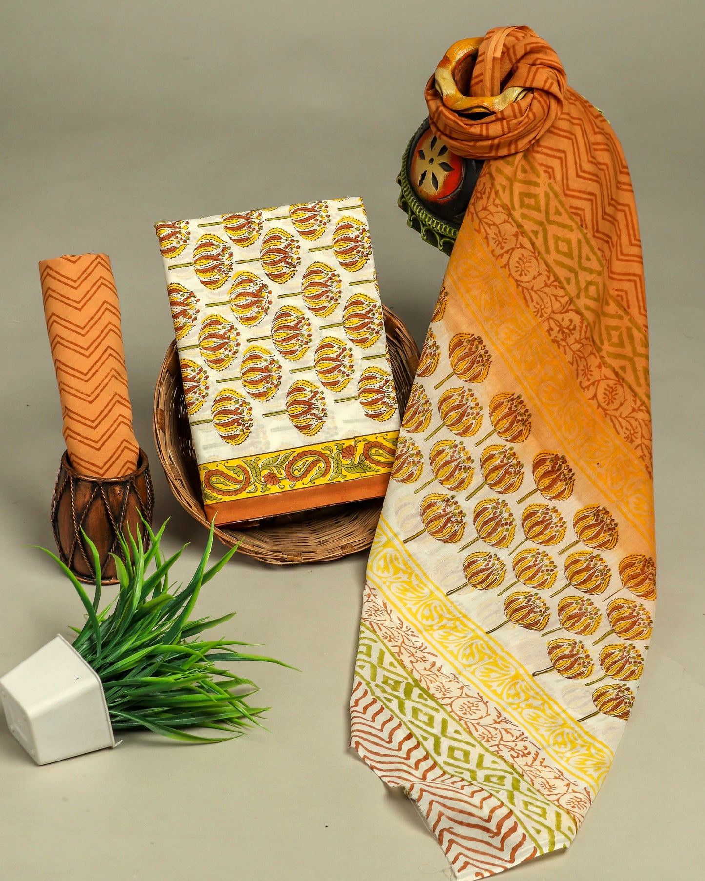 COTTON DUPATTA COTTON SUIT