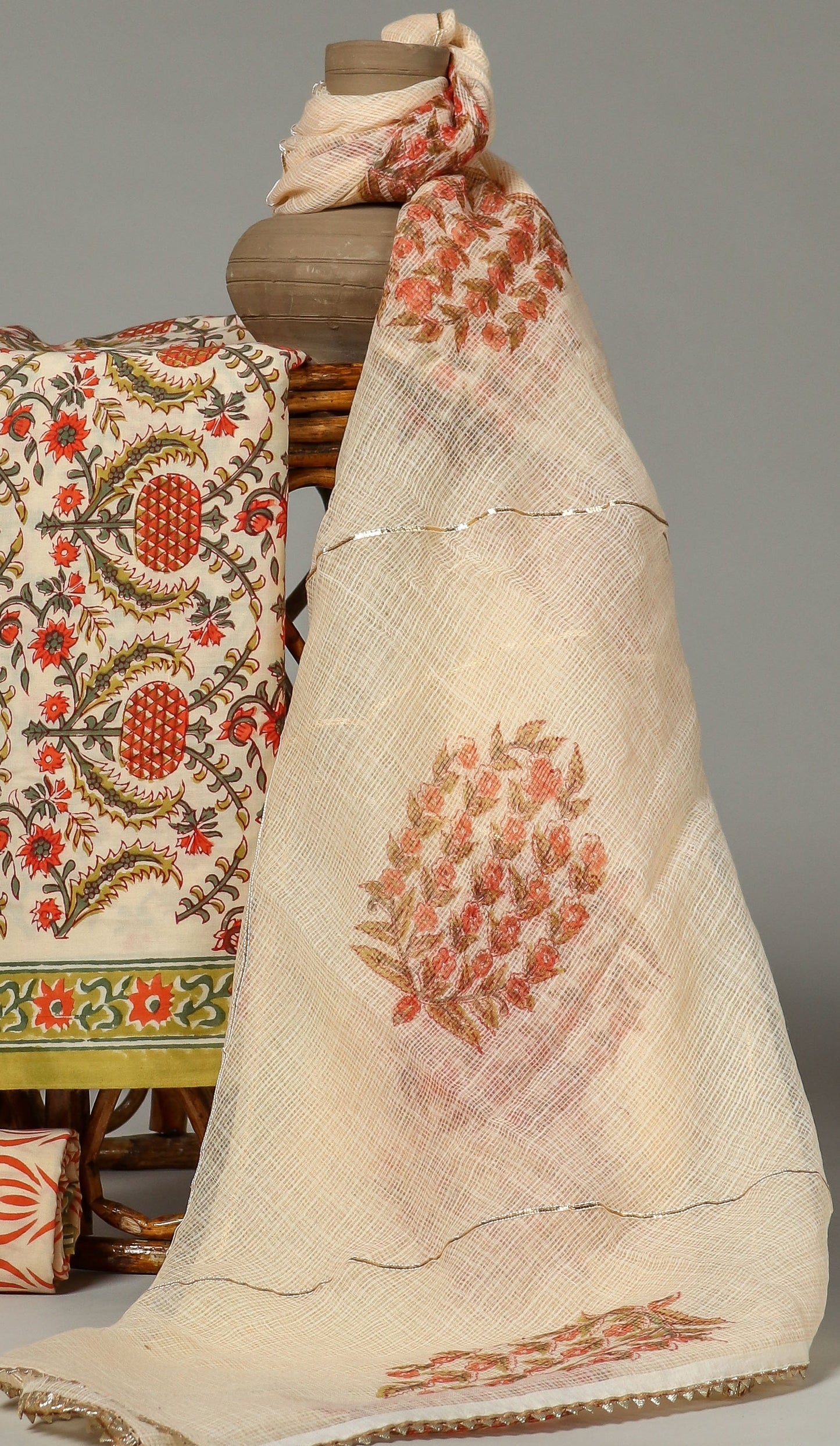 KOTA DORIYA LACE DUPATTA SUIT