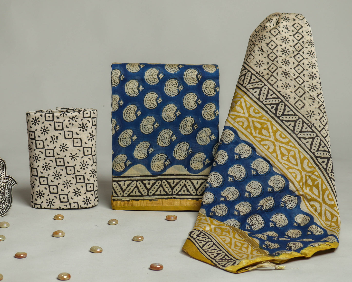 Chanderi Silk Suit Set