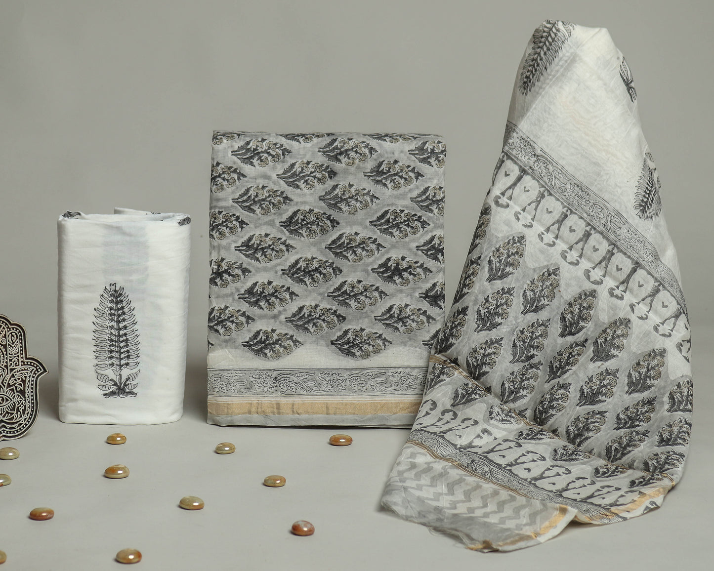 Chanderi Silk Suit Set