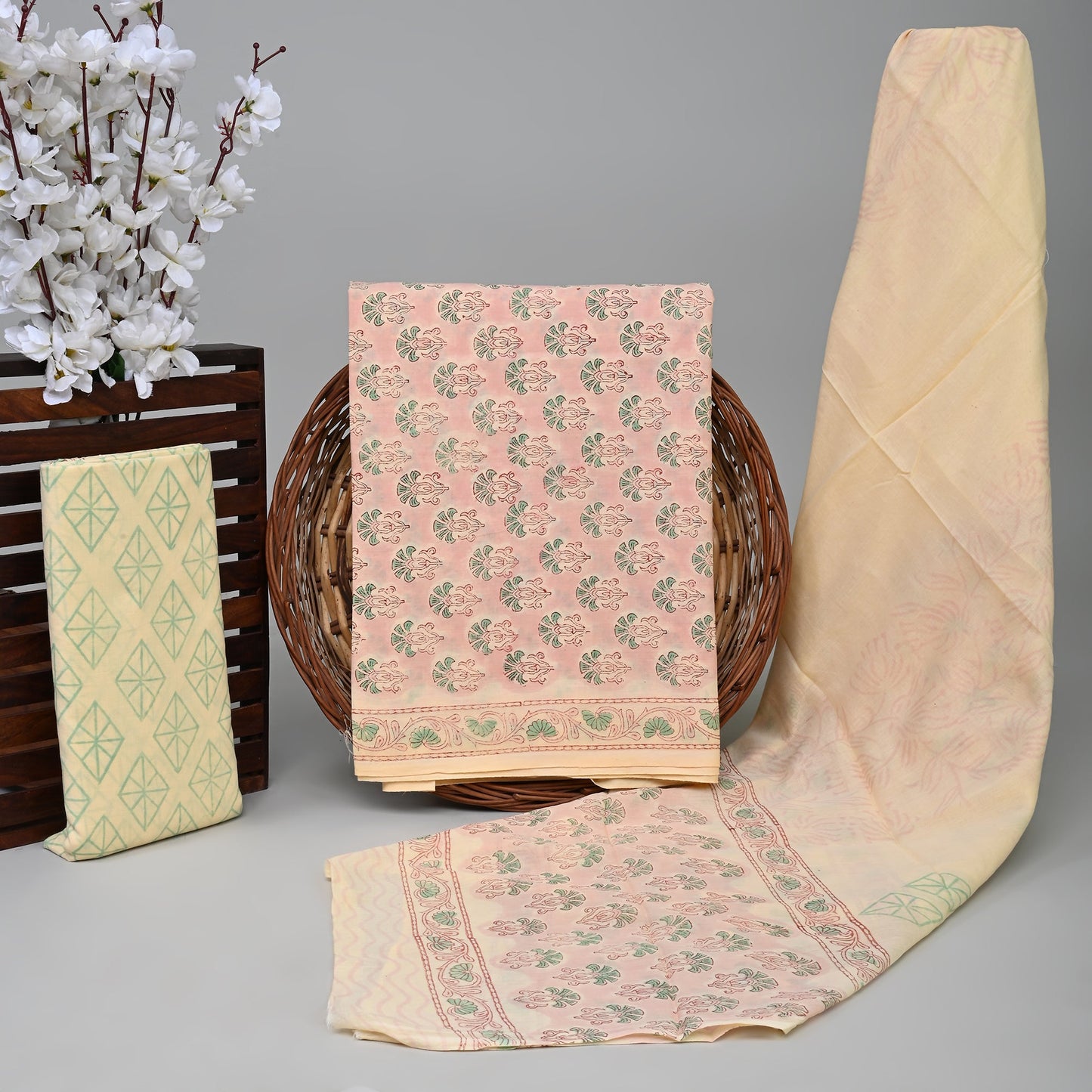 COTTON DUPATTA COTTON SUIT