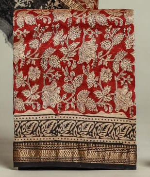 Maheshwari Silk Suit Set