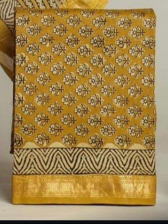 Maheshwari Silk Suit Set