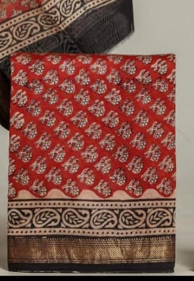 Maheshwari Silk Suit Set