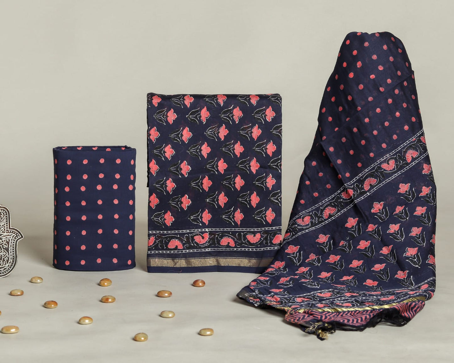 Chanderi Silk Suit Set