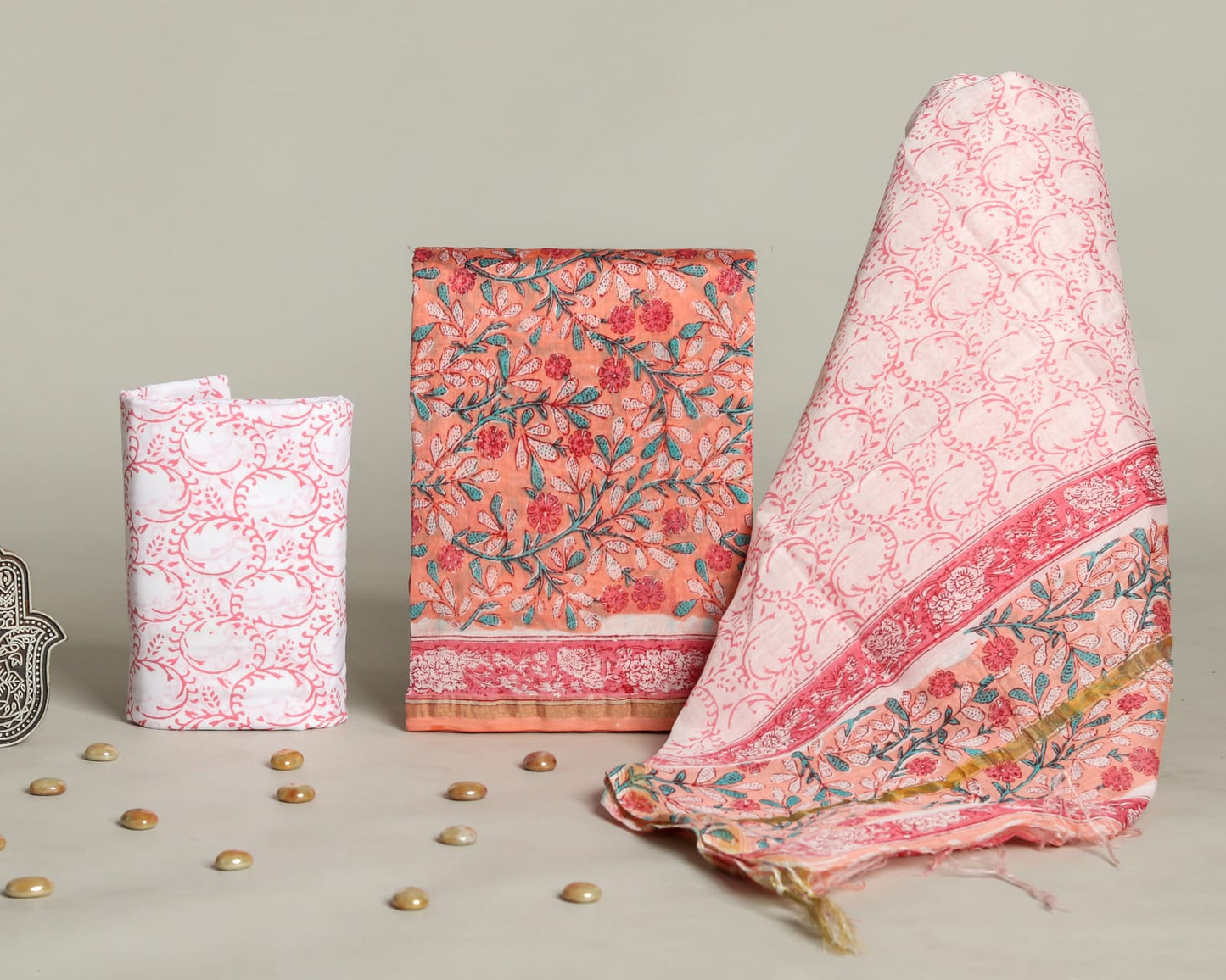 Chanderi Silk Suit Set