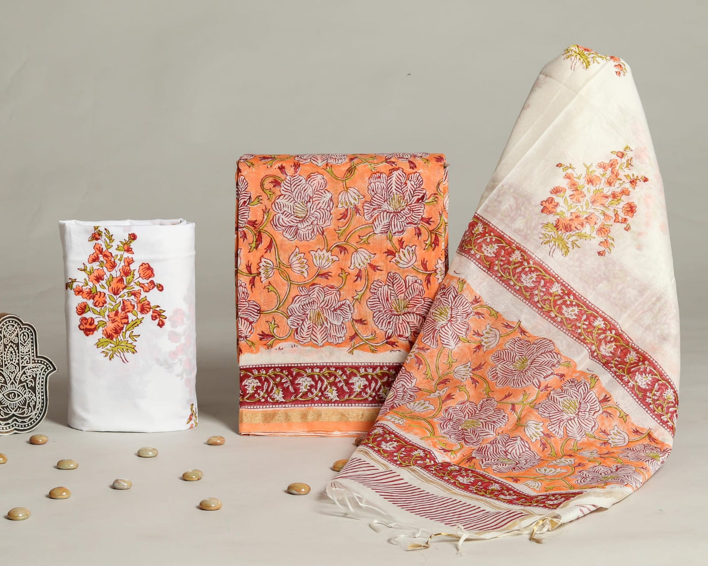 Chanderi Silk Suit Set