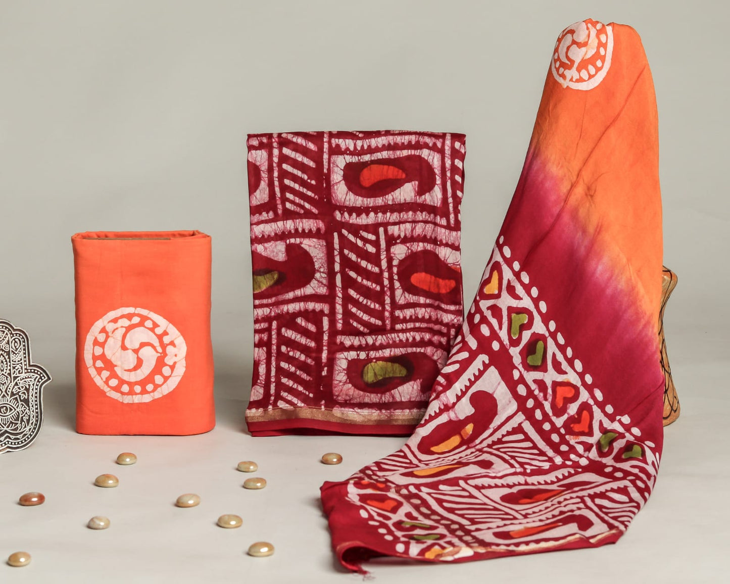 Chanderi Silk Suit Set
