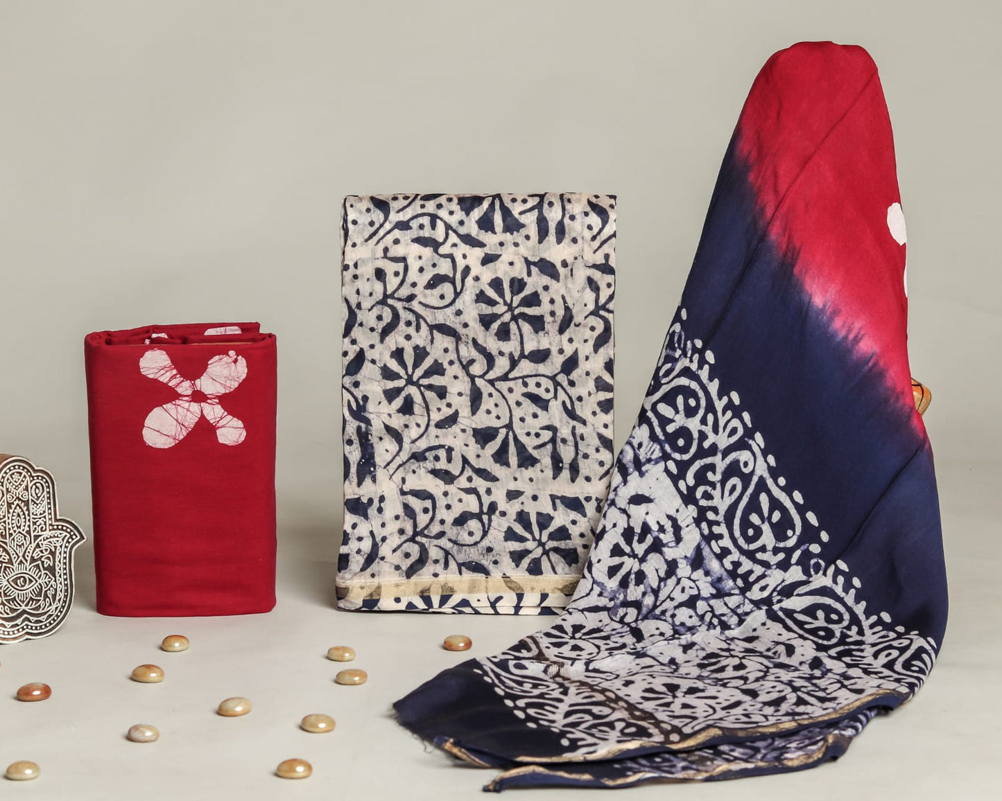 Chanderi Silk Suit Set