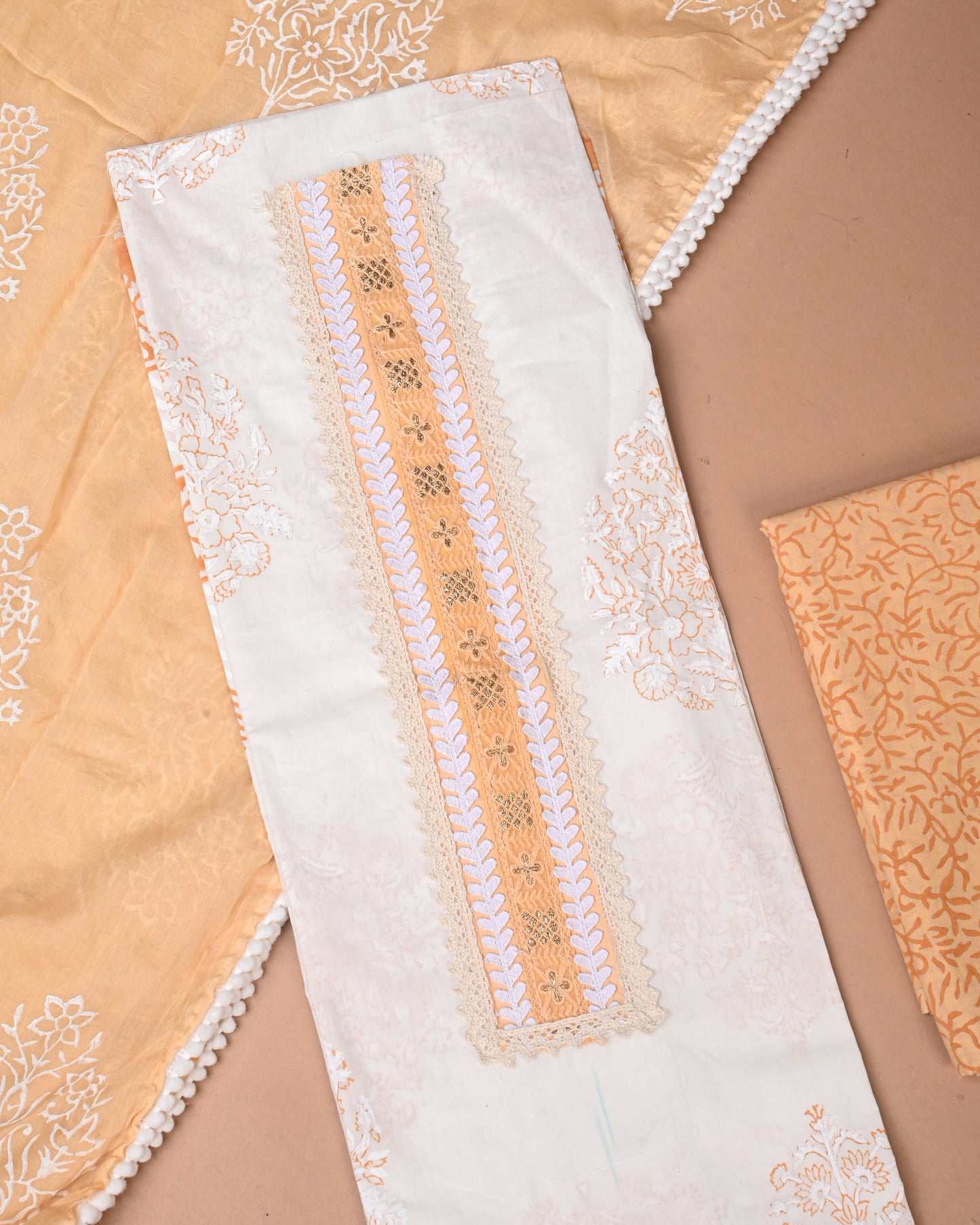 COTTON WORK SUIT SET