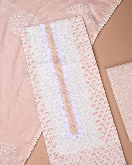 COTTON WORK SUIT SET