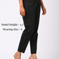 BLACK COTTON PANT FOR WOMEN