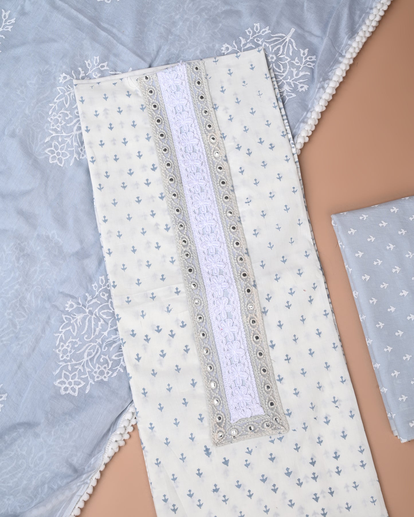 COTTON WORK SUIT SET