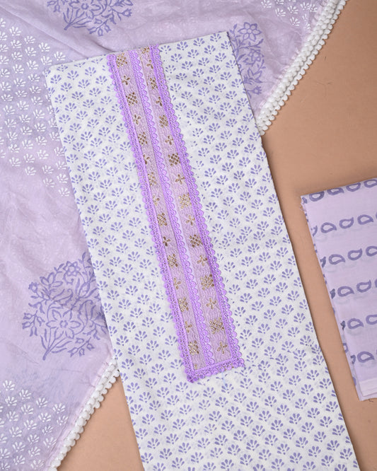 COTTON WORK SUIT SET