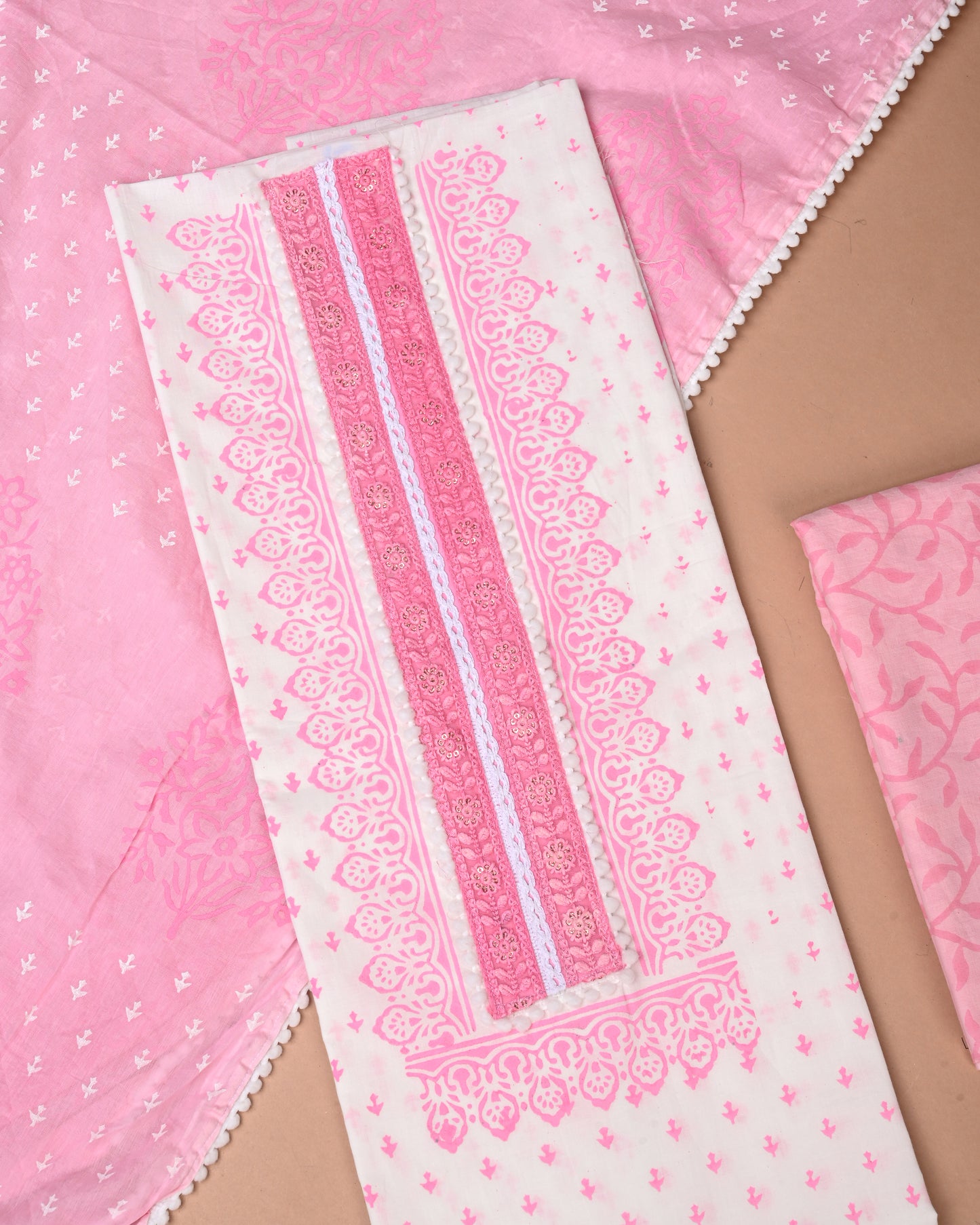 COTTON WORK SUIT SET