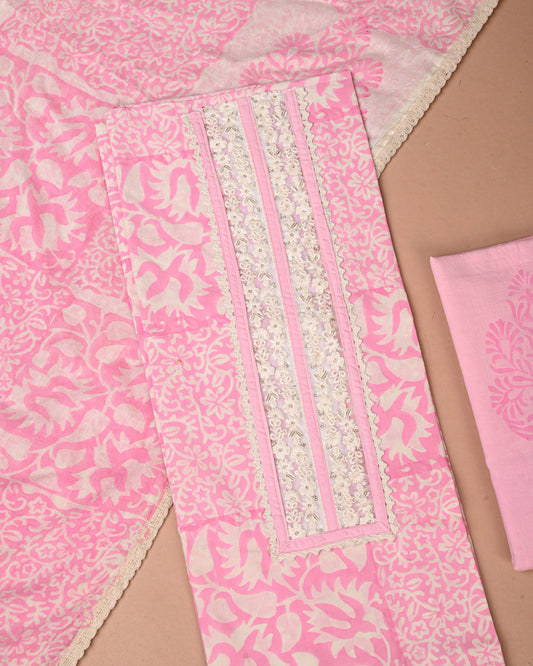 COTTON WORK SUIT SET