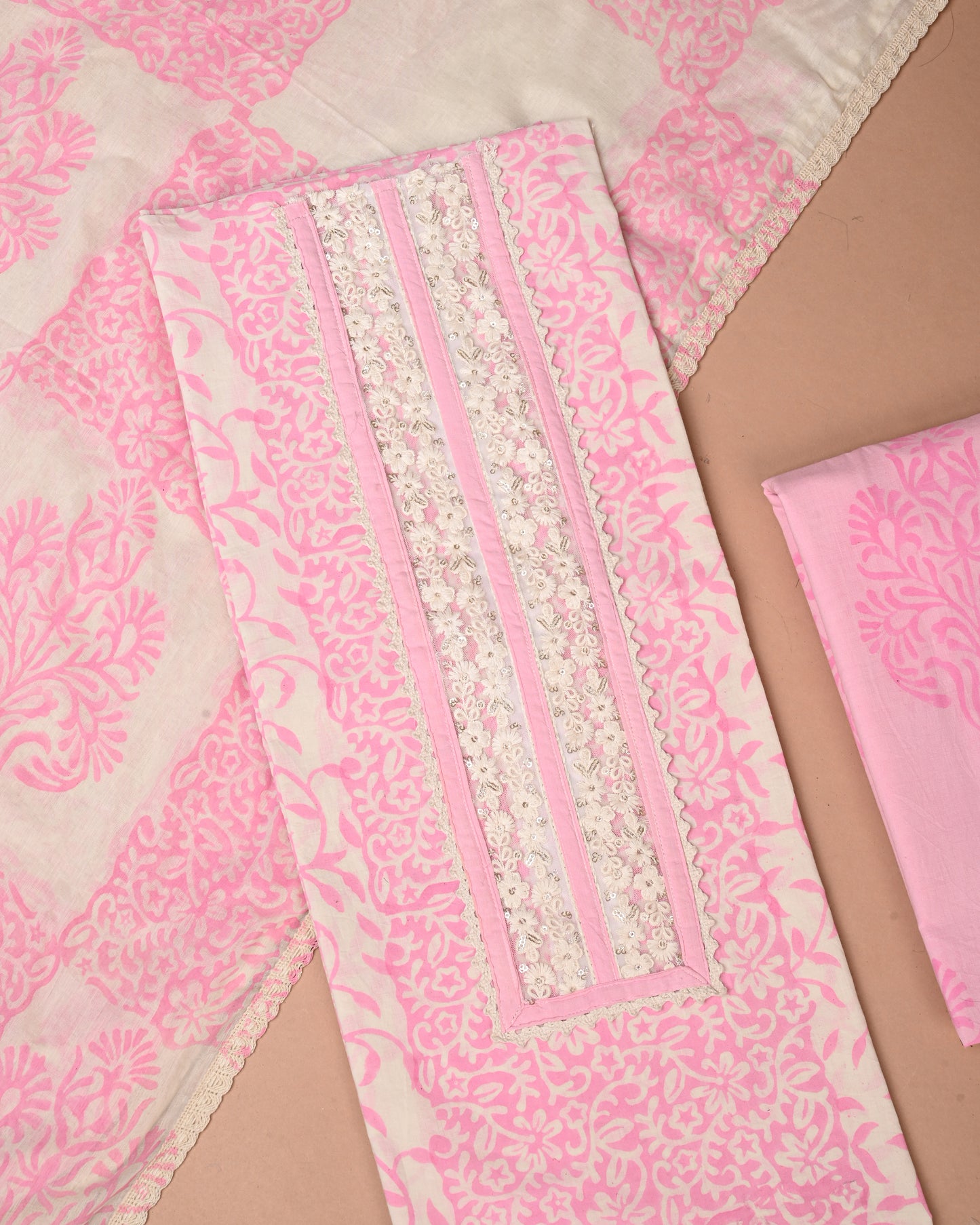 COTTON WORK SUIT SET