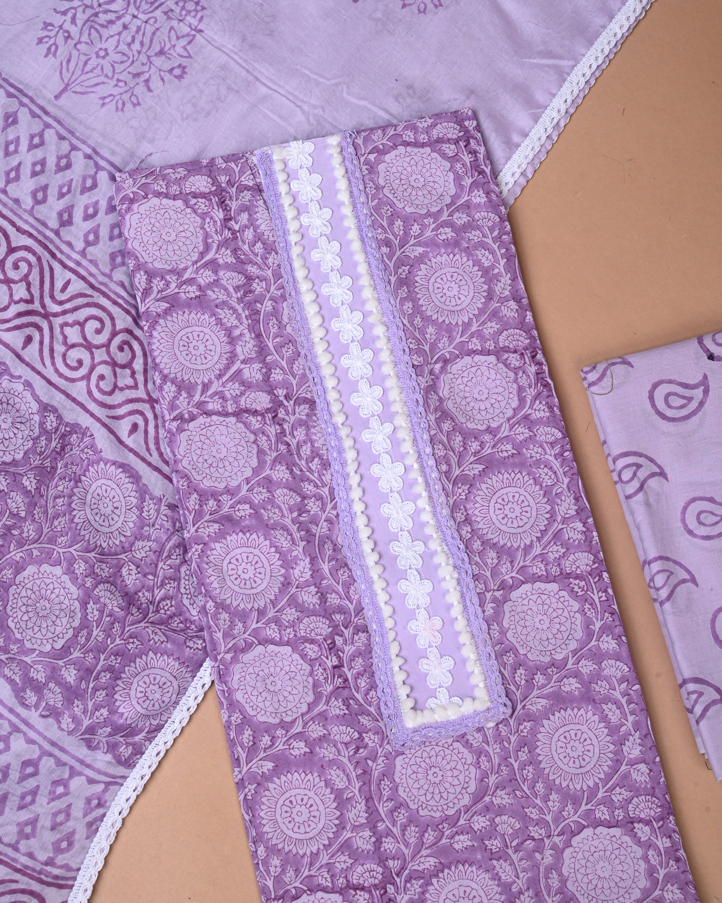 COTTON WORK SUIT SET