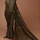 PURE CUPRO MODAL SAREE – AUTHENTIC AJRAKH HANDBLOCK PRINT